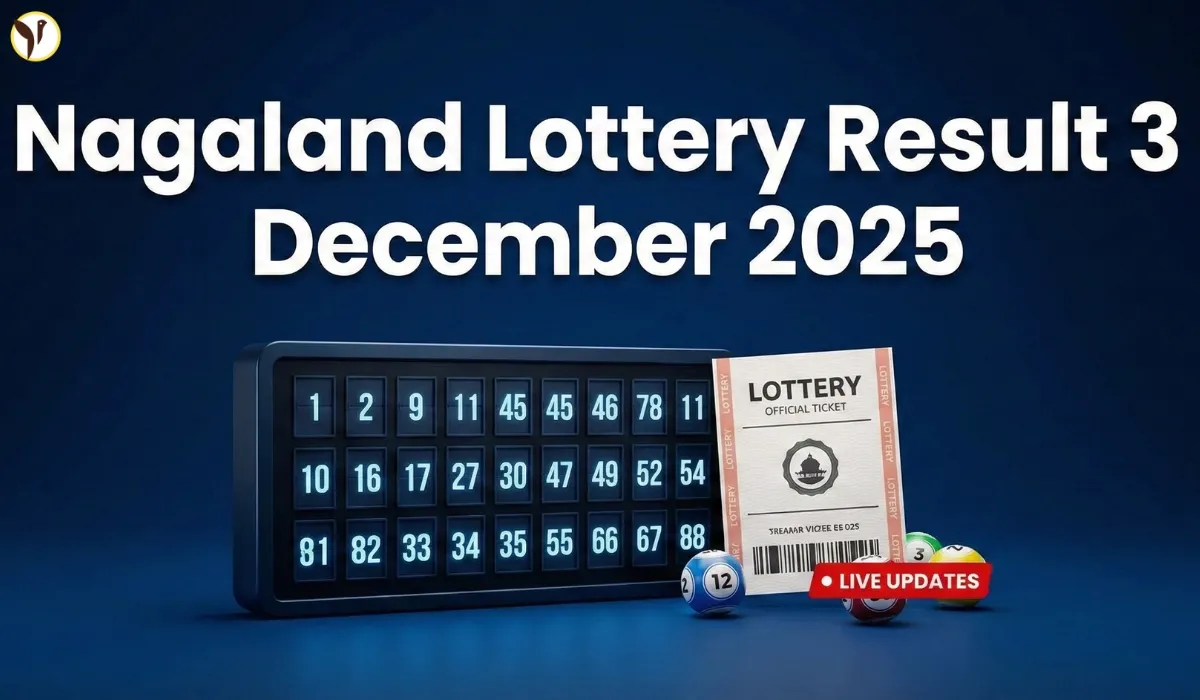 Nagaland State Lottery Result Today 8 PM, 1PM & 6PM 3 December 2025 Wednesday