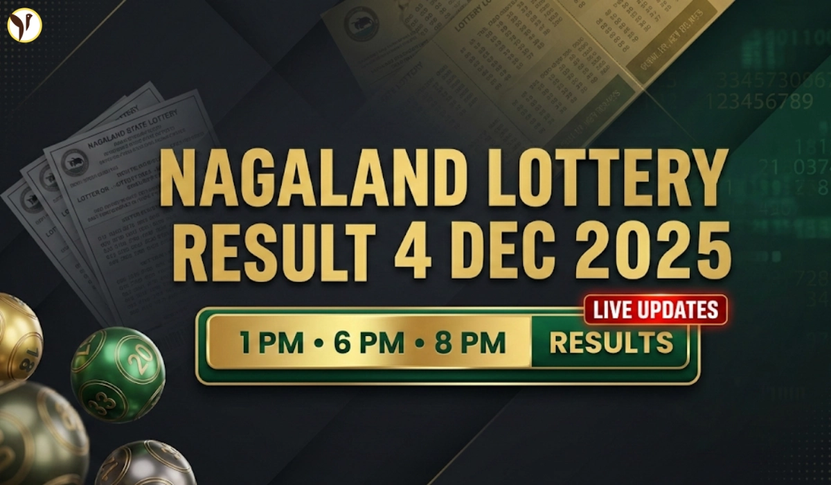 Nagaland State Lottery Result Today 8 PM, 1PM & 6PM 4 December 2025 Thursday