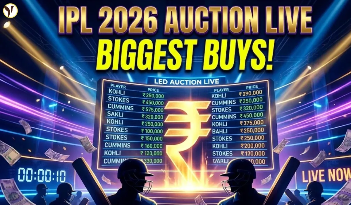 PL 2026 Auction Updates: Squad List, Big Buys & Highlights