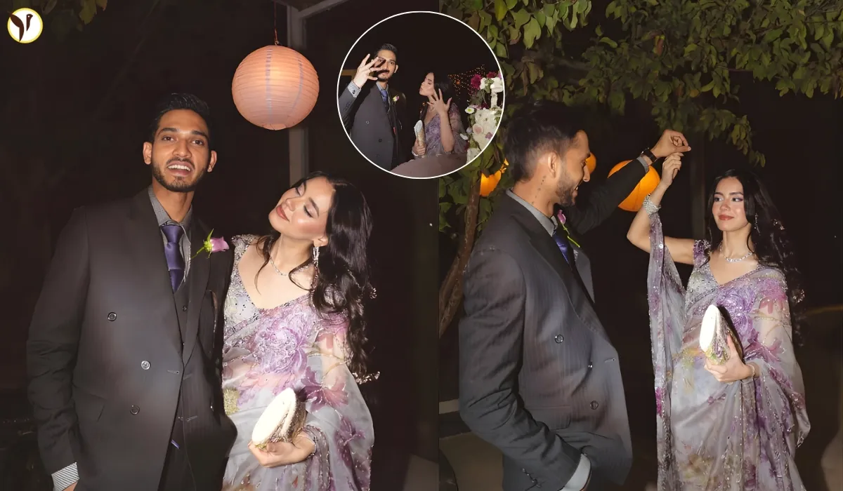 Talha Anjum Gets Engaged to Zoeia Karim in Karachi Celebration