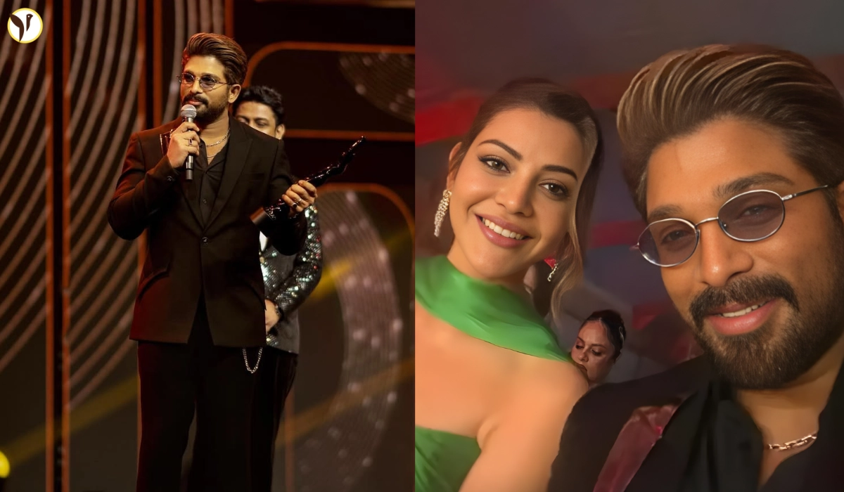 Allu Arjun Wins Filmfare for Pushpa 2, Reunites With Kajal Aggarwal