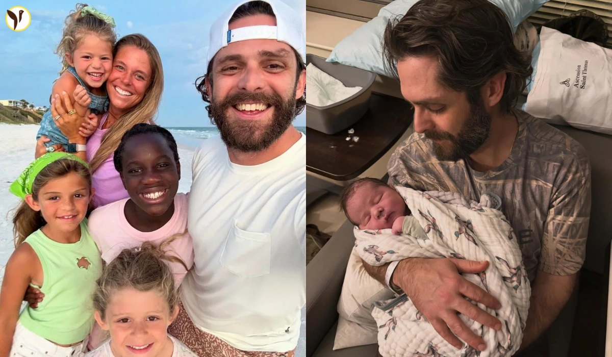 Thomas Rhett Welcomes Son Brave Elijah, Baby No. 5 in Nashville