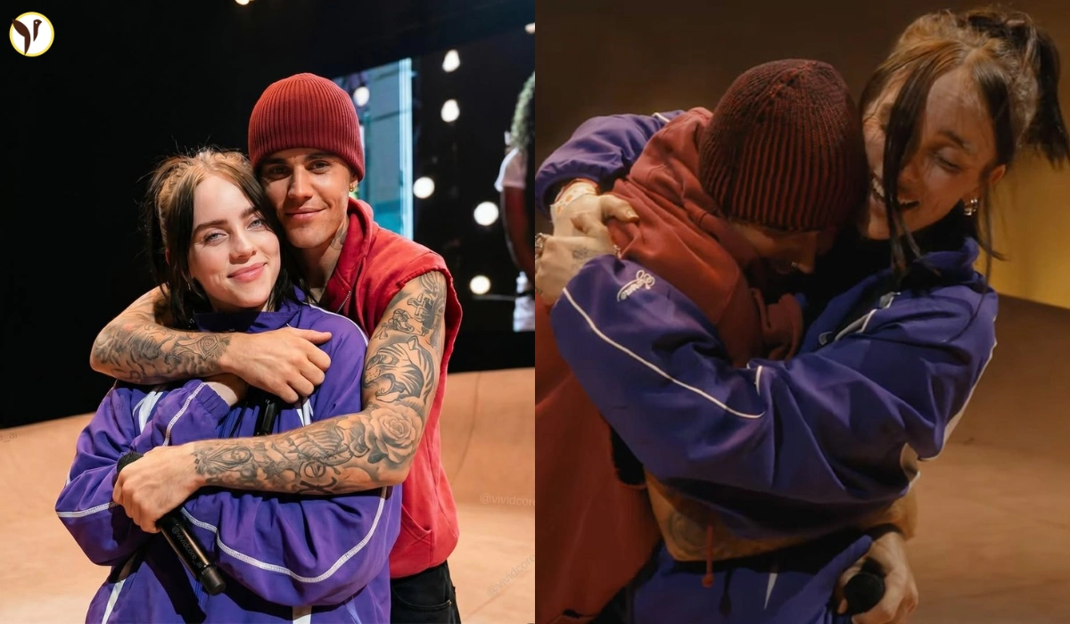 Billie Eilish In Tears Living Her Fan Dream On Stage With Justin Bieber At Coachella