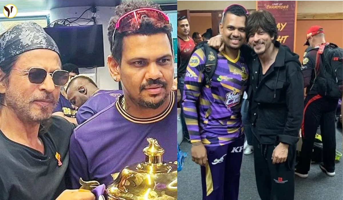 Shah Rukh Khan & Sunil Narine
