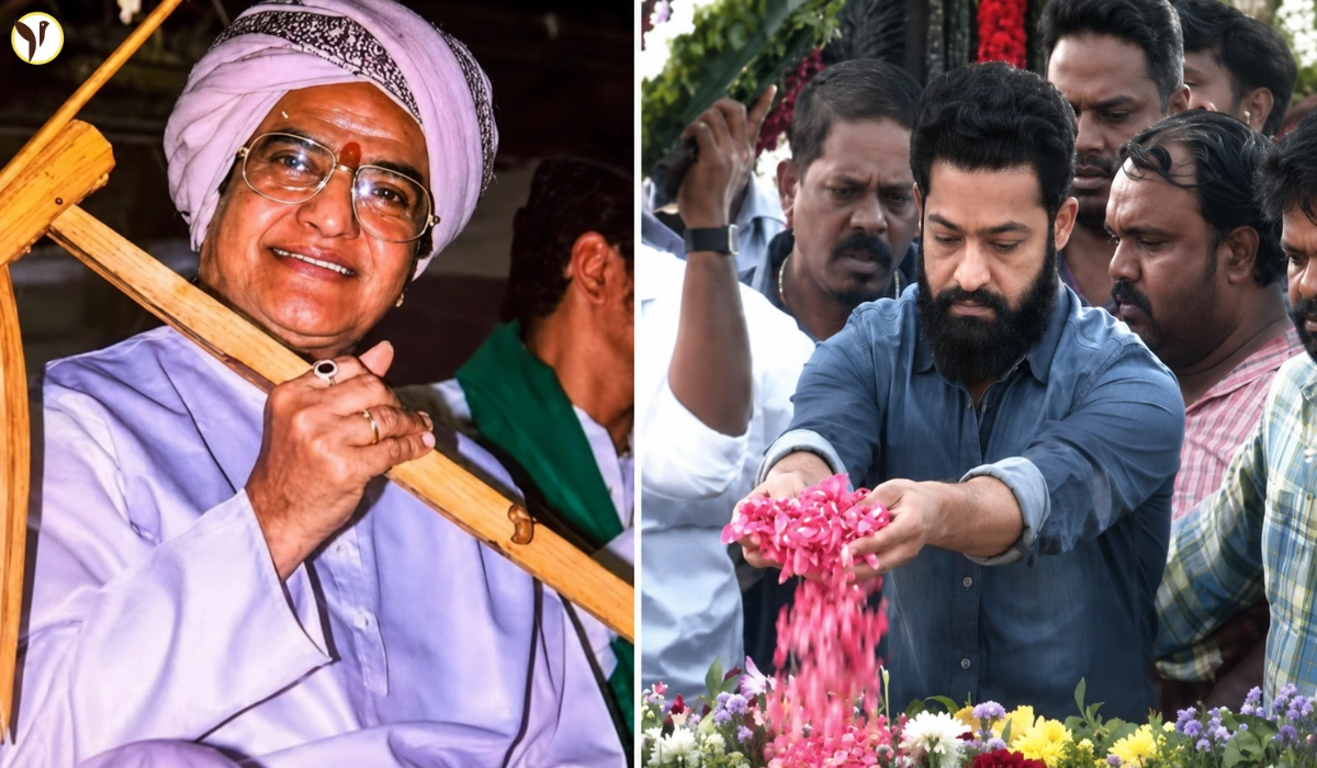 Jr NTR & PM Modi Remember Grandfather NTR on 103rd Birth Anniversary