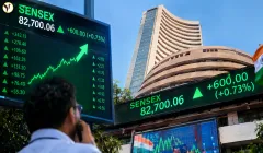 Sensex Surges 600 Points