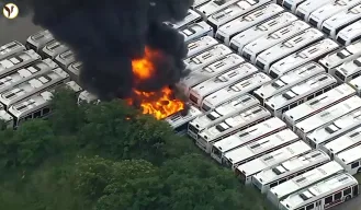 SEPTA Bus Fire
