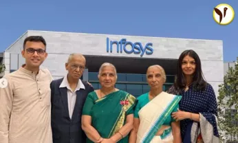 Murthy family with the Infosys organization