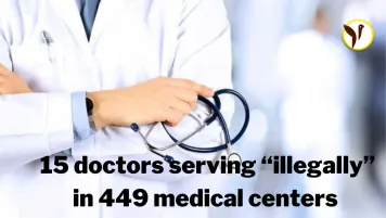  15 doctors serving “illegally” in 449 medical centers 