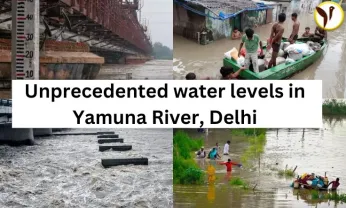 Record Water Levels in Yamuna River in Delhi