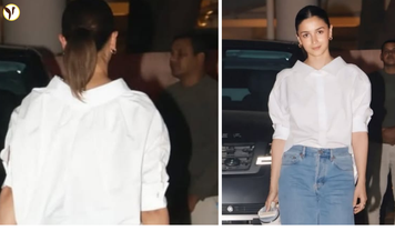 Alia Bhatt Adds a Stylish Twist to the Classic White Shirt