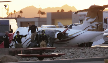 Mötley Crüe’s Vince Neil’s jet involved in fatal crash at Scottsdale Airport, Arizona.