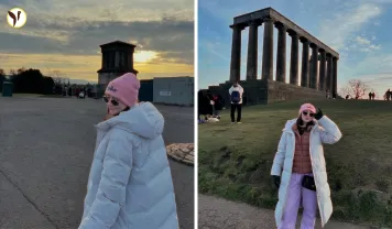 Hania Aamir’s Stylish Street Look in Edinburgh