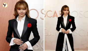 Blackpink’s Lisa Rocks the 2025 Oscars Red Carpet