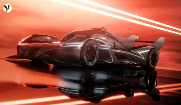Genesis GMR-001 LMDh Race Car