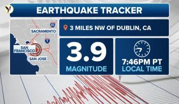 3.9 Magnitude Quake Shakes Bay Area