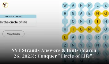 NYT Strands Answers & Hints (March 26, 2025)