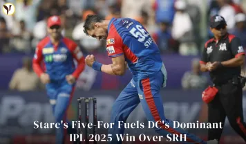 Starc's Five-For Fuels DC's Dominant IPL 2025 Win Over SRH