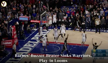 Barnes' Buzzer-Beater Sinks Warriors