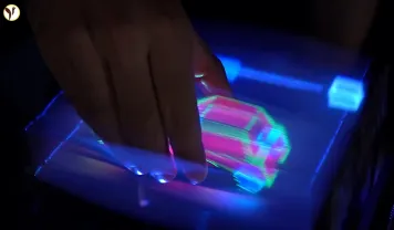 Touchable hologram