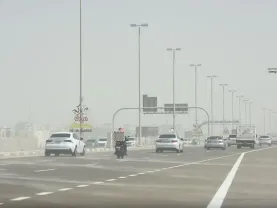UAE Dust Storm Warning