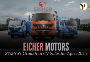 Eicher CV Sales Jump 27% YoY in April