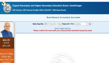 Gujarat GSEB HSC & SSC 2025 Results Released
