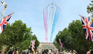 ve day flypast route