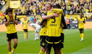 Adeyemi Sparks Dortmund's 4-0 Rout of Wolfsburg