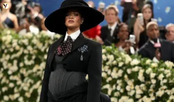Rihanna's Met Gala Baby Bump Reveal