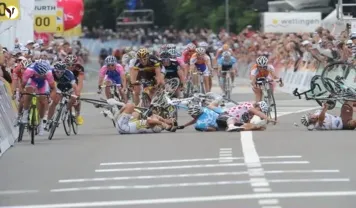 Tour de Suisse Crash
