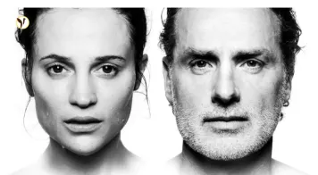 Alicia Vikander & Andrew Lincoln 
