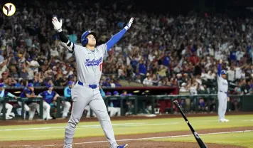Ohtani Hits Big Home Run