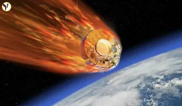 Soviet Cold War Spacecraft Falls Back to Earth