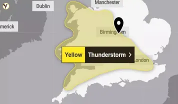 Thunderstorm Warning! Stay Safe & Check Weather Updates Now!