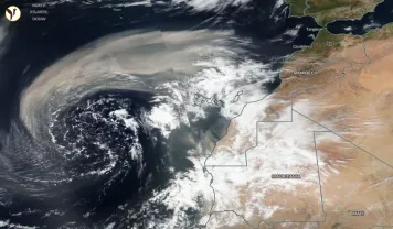 Saharan Sandstorm Engulfs Europe