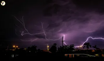 Heavy Rain, Hail, and Lightning Hit San Antonio