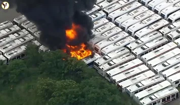 SEPTA Bus Fire