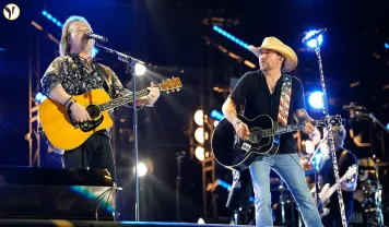 Jason Aldean and Travis Tritt