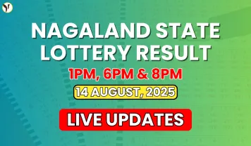 Nagaland State Lottery Result Today 8PM 14 August, 2025