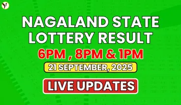 Nagaland State Lottery Result Today 21 September 2025 