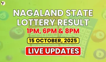 Nagaland State Lottery Result Today 15 October 2025
