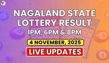 Nagaland State Lottery Result Today 4 November 2025