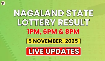 Nagaland State Lottery Result Today 5 November 2025