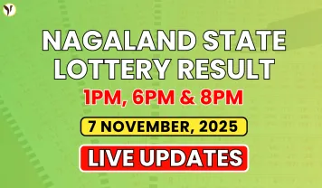Nagaland State Lottery Result Today 7 November 2025