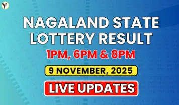 Nagaland State Lottery Result Today 9 November 2025