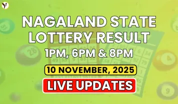 Nagaland State Lottery Result Today 10 November 2025