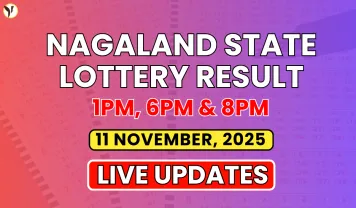 Nagaland State Lottery Result Today 12 November 2025