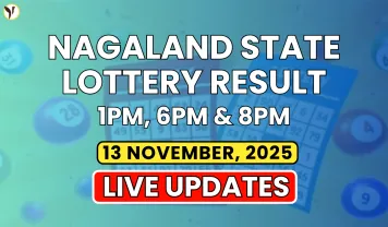 Nagaland State Lottery Result Today 13 November 2025
