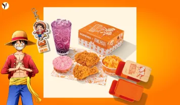 Popeyes one piece collab